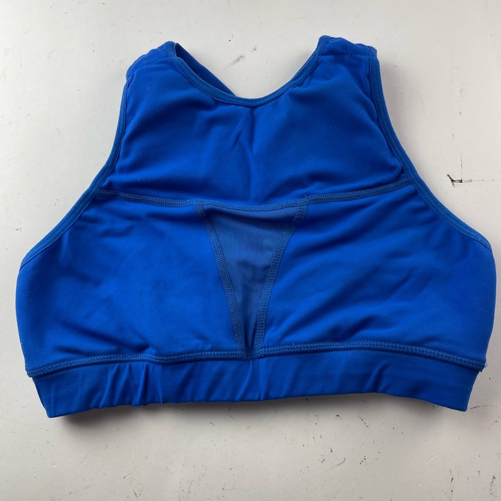 Blue Chestee 8 sports bra
